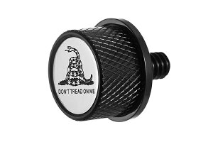 �X�e�����X �V�[�g �X�N�����[ �u���b�N�FDON'T TREAD ON ME