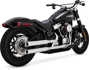 【PCX搭載】VANCE&HINES ELIMINATOR 300 スリップオンマフラー クローム:2018年以降FLFB/S、FLSL、FXBB/S、FXBR/S、FXLR/S/ST、FXST/PCX搭載