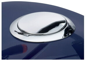 フラッシュマウント フュエルキャップ クローム:2018年以降FXBB/S、FXBR/S、FXST