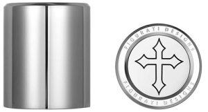 hbLOJo[ SHORT-FATFStainless Cross