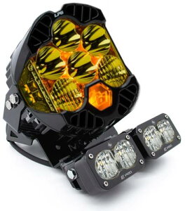 Baja Designs Naked LP6 with Dual S2 LED���C�g�L�b�g�yDual S2�FPro�^�C�v�^Driving Combo���C�g�z�yLP6 �w�b�h���C�g�F�A���o�[�z�yDual S2���C�g�F�z���C�g�z