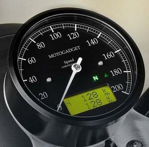 MOTOSCOPE CHRONOCLASSIC Xs[h[^[ 200km/h@yOzFubN@yfBXvCzFGreen LCD