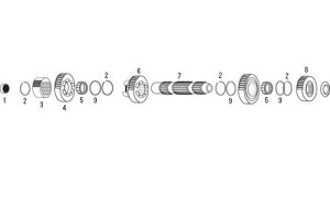 X|[cX^[ 5~bV JE^[VtgR|[lg y2zFMain and countershaft snap rings 91-up