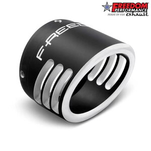4�C���` RACING �G���h�L���b�v SCULPTED BLACK FREEDOM PERFORMANCE EXHAUST 4�C���` �X���b�v�I���}�t���[�p