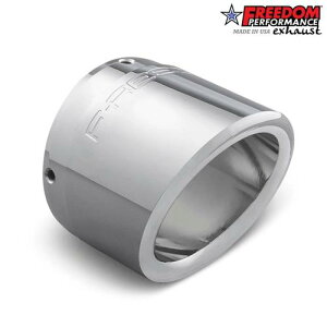 4�C���` LIBERTY �G���h�L���b�v CHROME FREEDOM PERFORMANCE EXHAUST 4�C���` �X���b�v�I���}�t���[�p