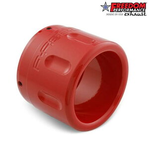 4�C���` EAGLE �G���h�L���b�v GLOSSY RED FREEDOM PERFORMANCE EXHAUST 4�C���` �X���b�v�I���}�t���[�p