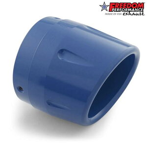 4.5�C���` COMBAT FLUTED (2-STEP) �G���h�L���b�v GLOSSY BLUE FREEDOM PERFORMANCE EXHAUST 4.5�C���` �X���b�v�I���}�t���[�p