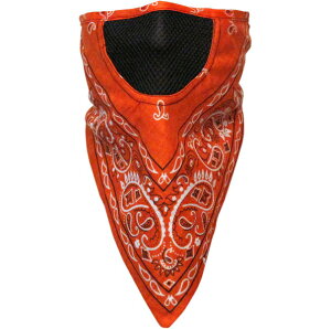 FACEFIT FACEMASK Orange Paisley