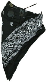 【25030205】 Pro Series Rider Bandana Dust Mask - Black　◆ハーレーアパレル◆