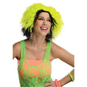 CG[ ~fBA EBbOA lp NEON CHIC YELLOW WIG RXv