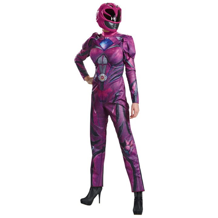 楽天市場 ピンクレンジャー パワーレンジャー 大人女性用 衣装 コスチューム コスプレ Pink Rangr 17 Dlx Adult アメリカンコスチューム楽天市場店