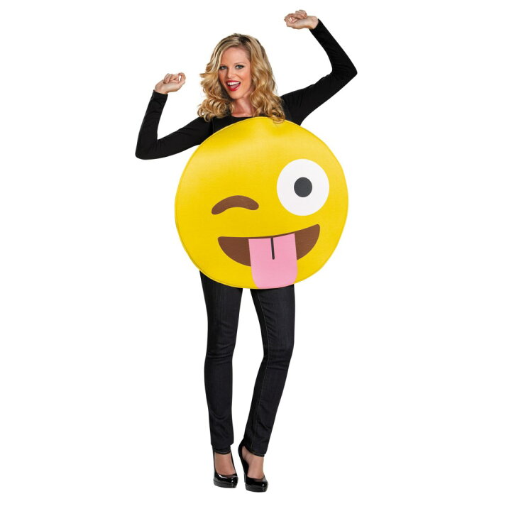 楽天市場 あっかんべー 絵文字 大人女性用 衣装 コスチューム コスプレ Emoticon Tongue Costume アメリカンコスチューム楽天市場店