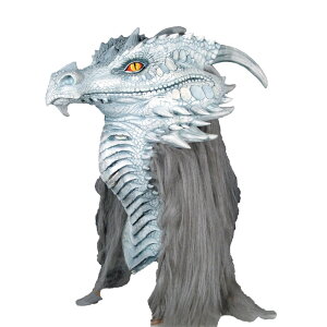 �h���S�� �� �}�X�N ��l�p ���Ă��ݕt�� �O���[/�V���o�[ ANCIENT DRAGON PREMIERE MASK �R�X�v��