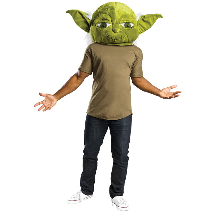 楽天市場 スターウォーズ ヨーダ マスク コスプレ 大人用 Yoda Plush Oversized Mask アメリカンコスチューム楽天市場店
