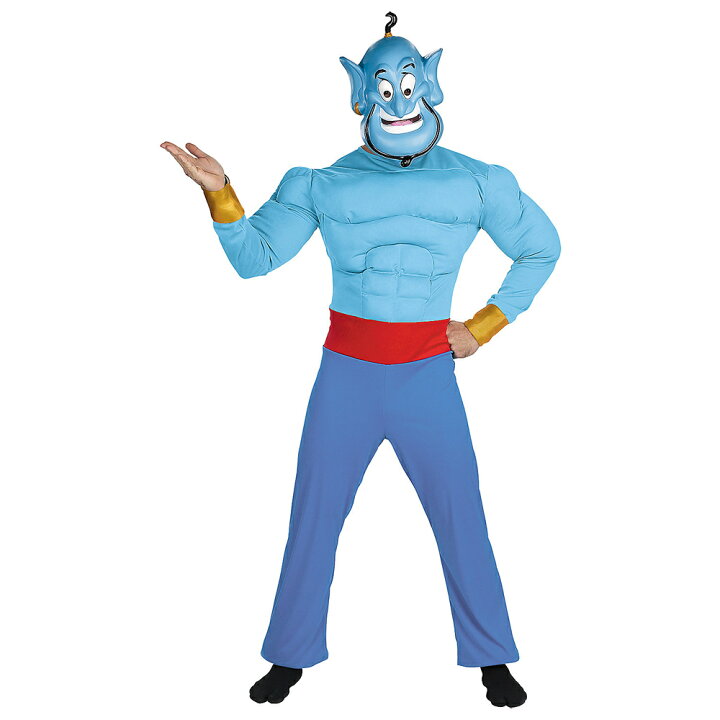 楽天市場 アラジン ジーニー 衣装 コスチューム ディズニー コスプレ 大人男性用 アメリカンコスチューム楽天市場店