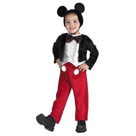 ミッキーマウス　衣装、コスチューム　コスプレ　Deluxe　子供男性用　ディズニー