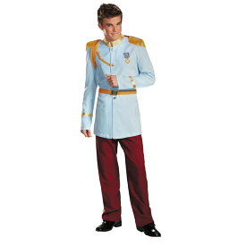 ディズニー　シンデレラ　王子様　チャーミング・プリンス　衣装、コスチューム　　大人男性用 ハロウィン　コスプレ