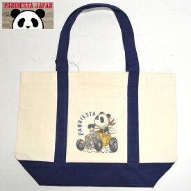 パンディエスタ ジャパン 523867 PDJ トートバッグ ネイビー色 鞄 熊猫謹製 PANDIESTA JAPAN メンズ 送料無料