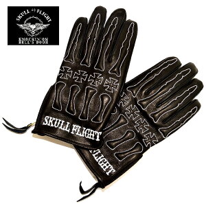 SKULL FLIGHT XJtCg 3V[YΉHI[U[O[u BONE GLOVE {[O[u ubN×zCg S10F 
