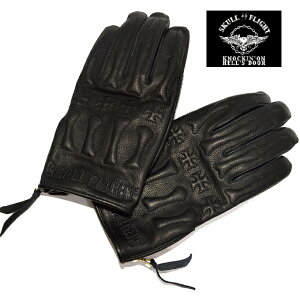 SKULL FLIGHT XJtCg 3V[YΉHI[U[O[u BONE GLOVE {[O[u ubN×ubN S10F 