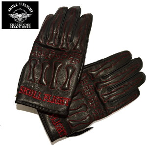 SKULL FLIGHT XJtCg 3V[YΉHI[U[O[u BONE GLOVE {[O[u ubN×bhF S10F 