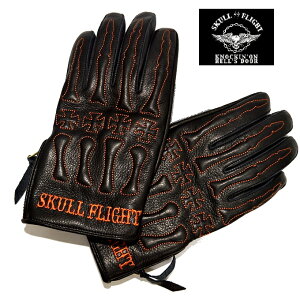 SKULL FLIGHT XJtCg 3V[YΉHI[U[O[u BONE GLOVE {[O[u ubN×IWF S10F 