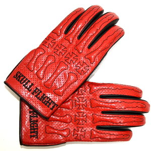 SKULL FLIGHT XJtCg p`ObV I[U[O[u bh BONE GLOVE {[O[u 