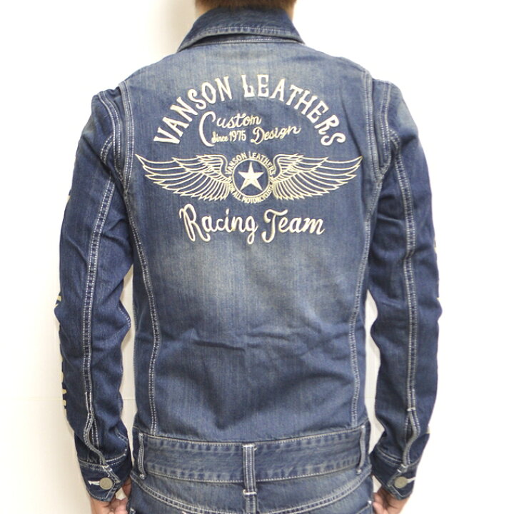 楽天市場】VANSON バンソン デニムつなぎ服 ツナギ NVAO-301 