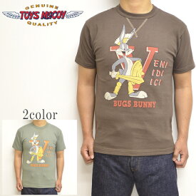 トイズマッコイ TOYS McCOY TMC2022 半袖Tシャツ ミリタリーTEE バッグスバニー BUGS BUNNY AIR EXPEDITIONARY メンズ トップス 送料無料