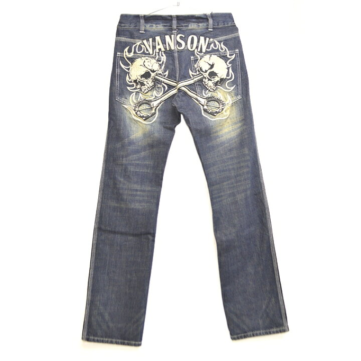 楽天市場】バンソン VANSON SP-B-32 デニムパンツ ジーンズ インディゴ 