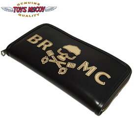 トイズマッコイ TOYS McCOY TMA2311 レザー ロングウォレット ブラック色 THE WILD ONE LEATHER LONG WALLET B R M C 長財布 送料無料 新作