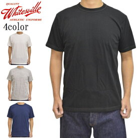 ホワイツビル WHITESVILLE WV73544 半袖Tシャツ 2枚組 クルーネック パックT 無地 2枚セット 2-PACK T-SHIRT 日本製 アメカジ トップス メンズ 送料無料 新作