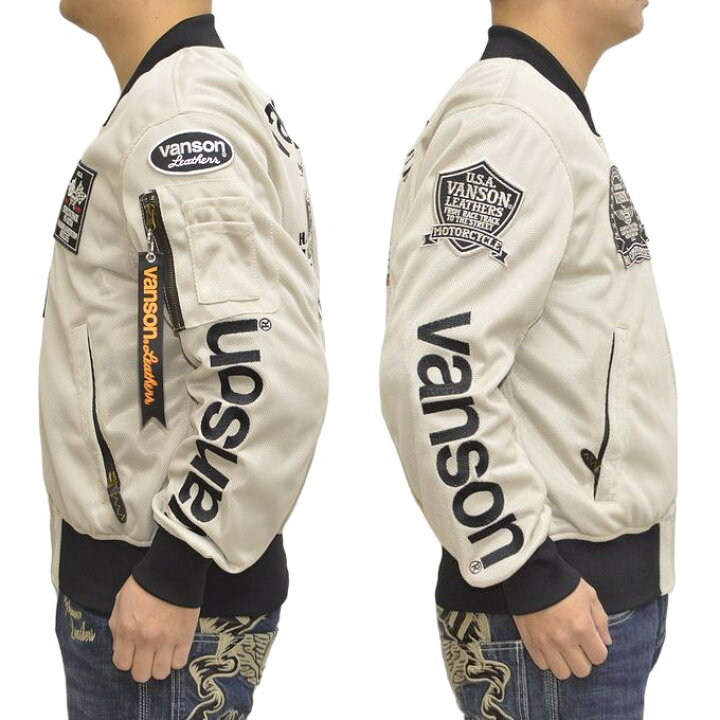 楽天市場】バンソン VANSON TVS2402S メッシュ ジャケット  