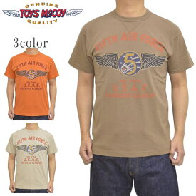 トイズマッコイ TOYS McCOY TMC2428 半袖Tシャツ フィフス エアフォース MILITARY TEE FIFTH AIR FORCE メンズ トップス 送料無料 新作