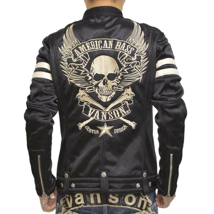 楽天市場】再々入荷!! 当店別注 VANSON バンソン ABV-2201 ABV-307 