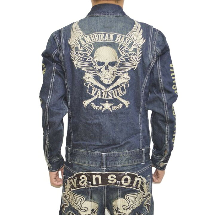 楽天市場】当店別注 VANSON バンソン ABV-705 ABV-2202 デニム 