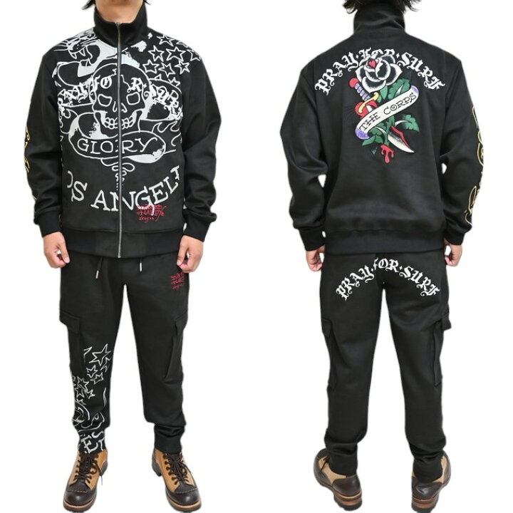 楽天市場】Ed Hardy エドハーディー EDH-2410 プレーティング 天竺 