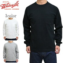 楽天市場】whitesville - long sleeve pocket t-shirtの通販