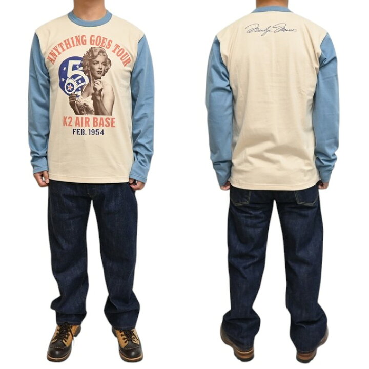 楽天市場】トイズマッコイ TOYS McCOY TMC2544 長袖Tシャツ マリリン 