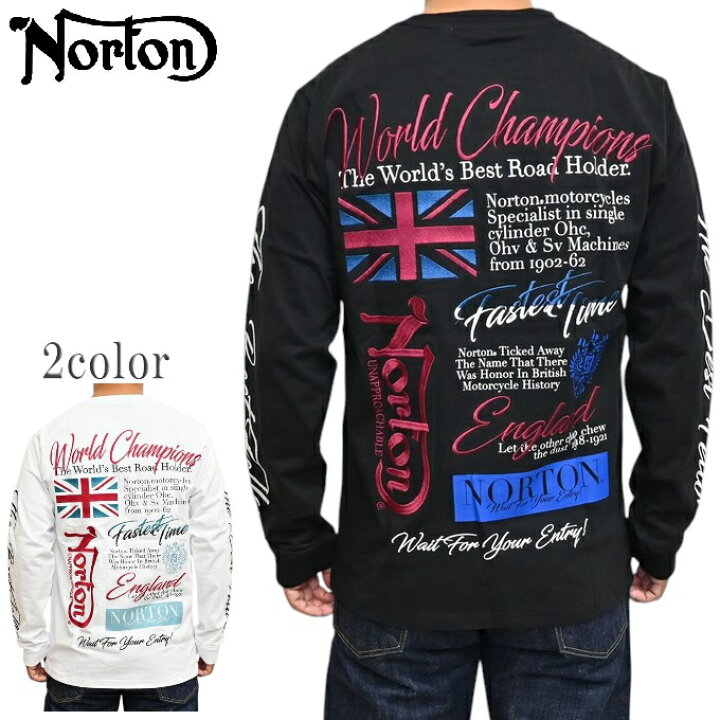 楽天市場】ノートン Norton 服 アパレル 253N1100 長袖Tシャツ 