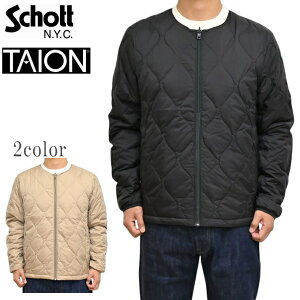 Schott NYC �V���b�g TAION �^�C�I�� 782-5253003 �C���i�[ �_�E���W���P�b�g INNER DOWN JACKET �����Y �������� �V��