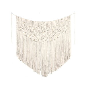 マクラメタペストリー ロングフリンジ 流木タペストリー タペストリー 壁掛け おしゃれインテリア 壁掛けアイテム 西海岸 西海岸風 ナチュラルインテリア キッズルーム 寝室 北欧 部屋の模