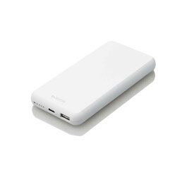 モバイルバッテリー 軽量 小型 10000mAh 大容量 2ポート 薄型 コンパクト 10000mA 15W Type-C×1 USB-A×1 携帯充電 PSE適合 iPhone スマートフォン タイプC 充電 非常 災害 充電池 スマホ充電対応 ポータブル充電器［DE-C38-10000］