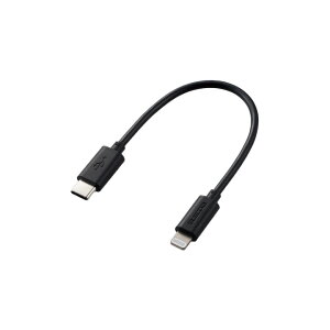 USB C-LightningP[u X^_[h 0.1m iPhone iPad iPod ubN zCg [d f[^] IׂzmMPA-CL01n