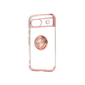 Google Pixel8a �P�[�X �X�}�z�����O�t�� ���^���J���[ �o���p�[ �O�[�O�� �s�N�Z��8A �\�t�g�N���A�P�[�X �����O�t�� �s���N�S�[���h ���b�h �u���[ �u���b�N �V���o�[�mSP-PX8ARGC-�n