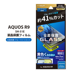 AQUOSR9 SH-51E KXtB u[CgJbg Sʕی AQUOS R9 tB u[Cg S  ANIXR9 tیtB Ɏq mLN-24SQ1FGFBn