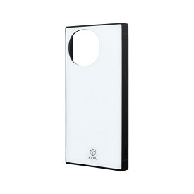 AQUOS R9 ケース 耐衝撃 ハイブリッドケース AQUOSR9 SH-51E 衝撃吸収 スクエア カバー KAKU アクオスR9 ジャケット シンプル ビジネス スマホケース 頑丈 保護 送料無料［INQ-AQFS2K3TB-］