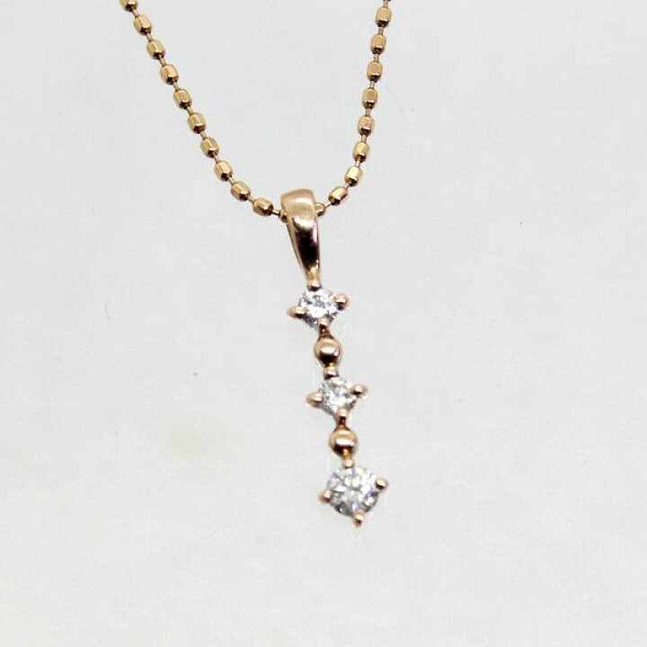 楽天市場】【中古】 10金 ダイヤ 0.10ct ネックレス : Discount 