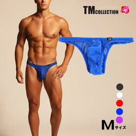 【28%OFF 01/29 01:59まで】TMコレクション アド ハーフバック メンズ パワーネット 透け ストレッチ ローライズ ビキニ ショーツ メンズ 男性 下着 Mサイズ TM Collection × Ado 175128