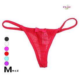 PLAY ターキー Tバック セクシーショーツ レディース シースルー スケスケ Tバック セクシーランジェリー サイドストリング 極小 ショーツ セクシー 下着 日本製 Mサイズ TMコレクション レディース Turkey Lady's 171480